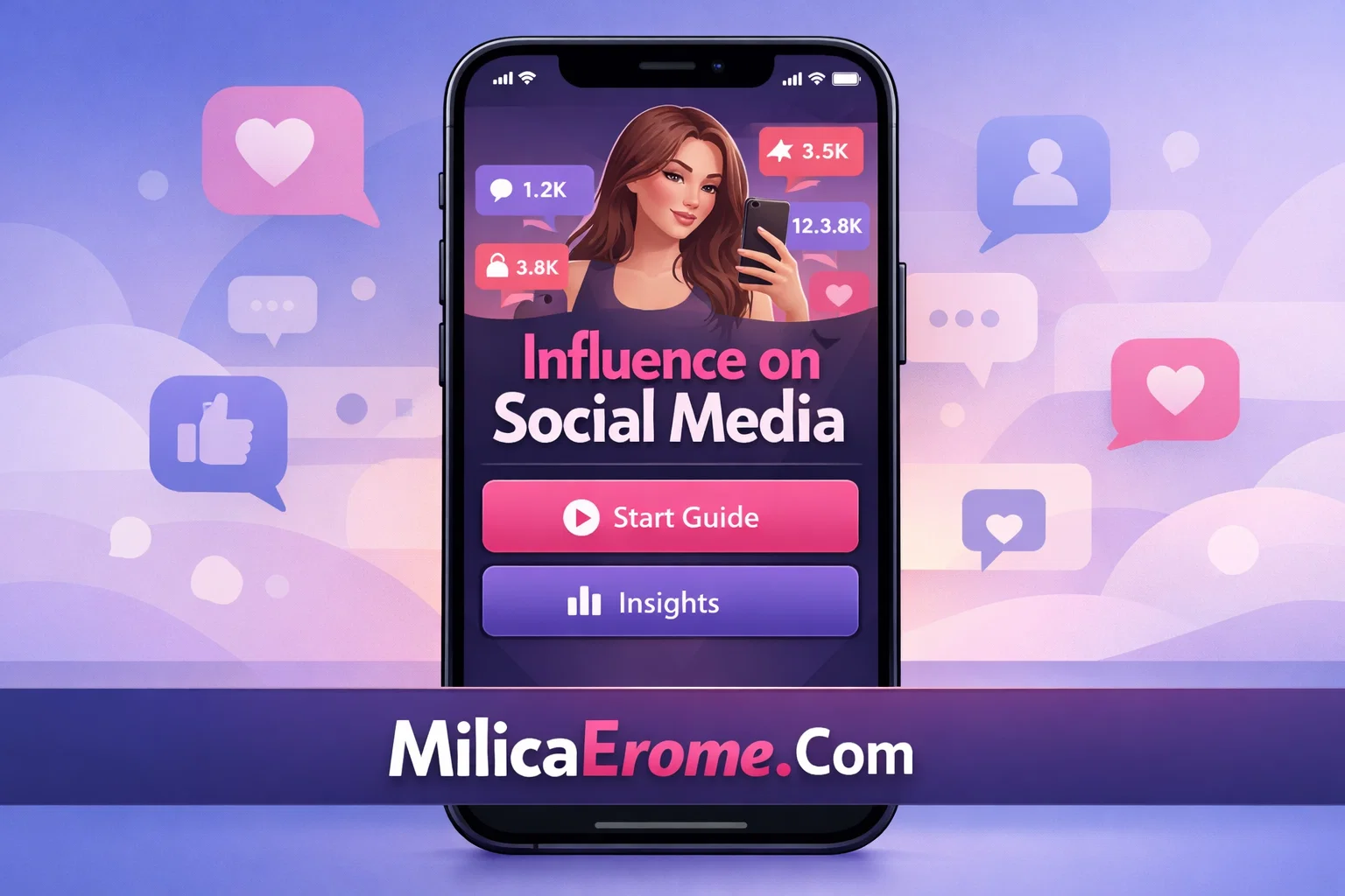 Milica Erome Influence on Social Media