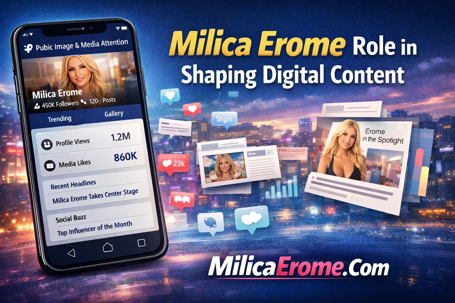 Milica Erome Role in Shaping Digital Content